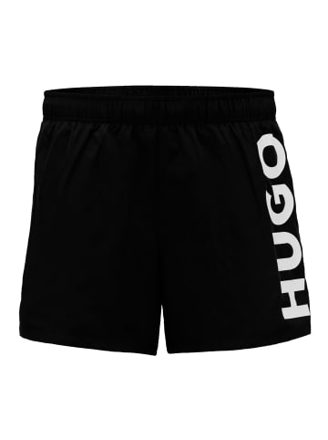 HUGO Badeshorts ABAS in Schwarz
