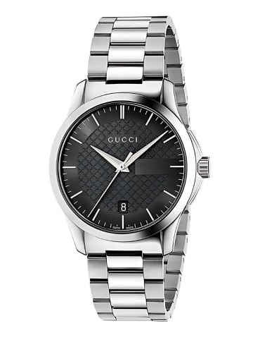 Gucci Uhr aus Edelstahl Model YA126457