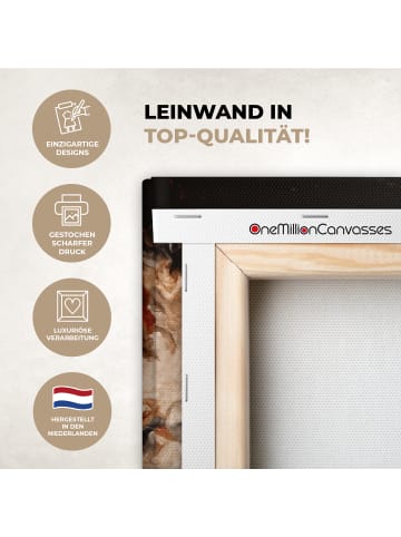 OnlyWow Leinwand Bilder Luxus Lippen