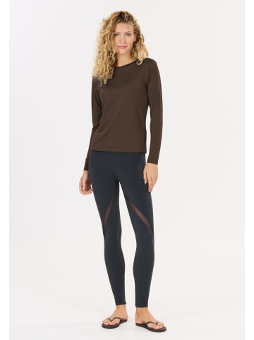 Athlecia T-Shirt Almi V2 in 1294 Chocolate Torte