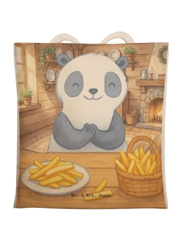 Mr. & Mrs. Panda Stofftragetasche Panda Pommes Gebet Design ohne... in Weiß