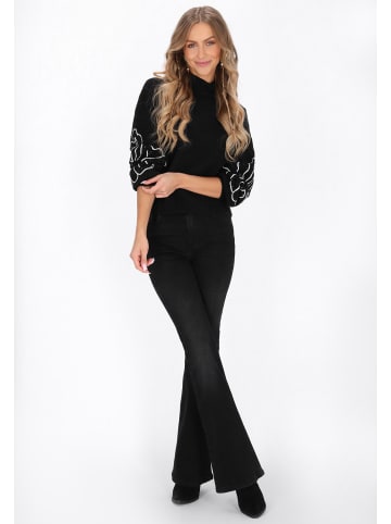 IZIA Women Sweater in black