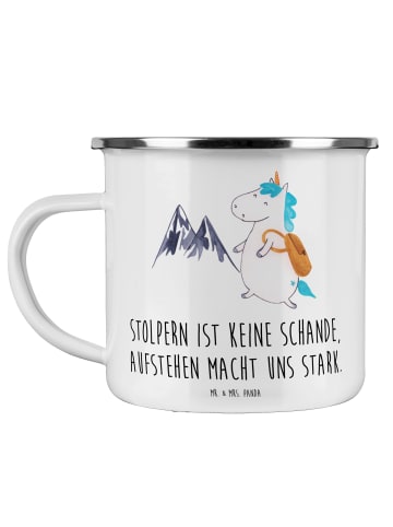 Mr. & Mrs. Panda Becher Aus Fehlern lernen mit Spruch in Weiß