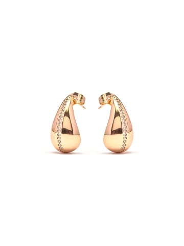 Luxenter Ohrringe Sheeda mit 18 Karat Gelbgold-Finish – SHEEDA