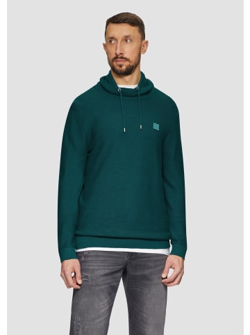 s.Oliver Strickpullover langarm in Petrol