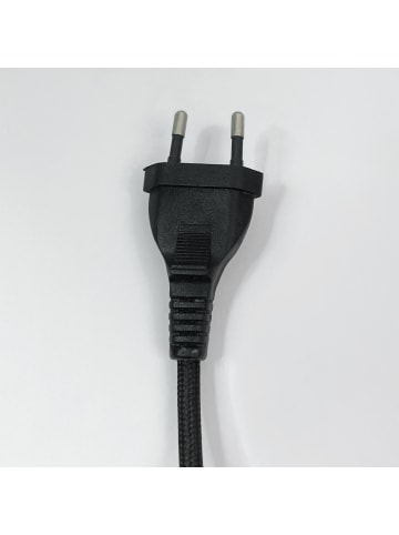 home24 Stehleuchte ARA in Grau / Schwarz