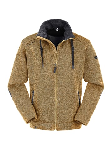 Maul Sport Strickfleece Jacke Lichtenau in Gold