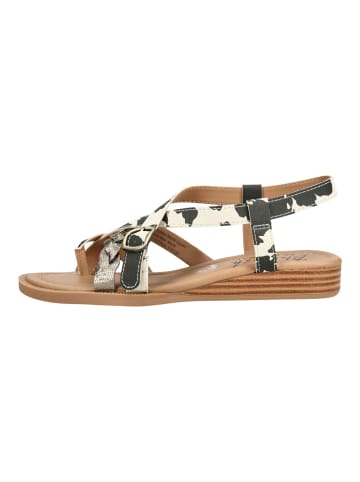 Blowfish Sandalen in Schwarz/Weiß
