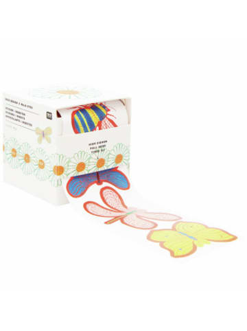 Rico Design Papeterie/PBS - Sticker Midsommar Magic, Insekten FSC MIX, 100 Stk