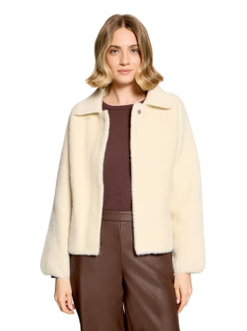 Betty Barclay Strick-Cardigan mit Kragen in creme