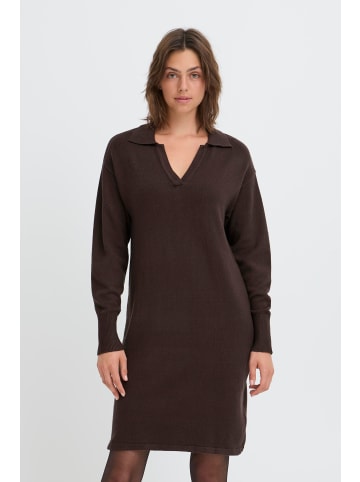 Oxmo Strickkleid OXNera in braun