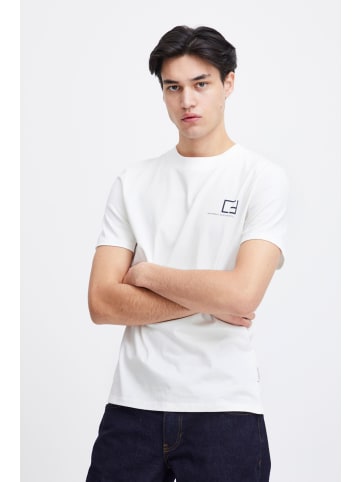 CASUAL FRIDAY T-Shirt CFThor logo tee in Weiß
