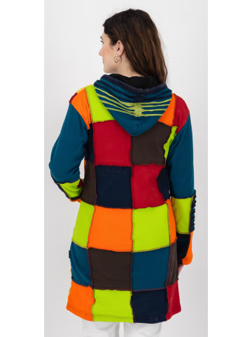 DEPROC Active Fleecejacke Patchwork NUNAVUT LONG WMN in Bunt