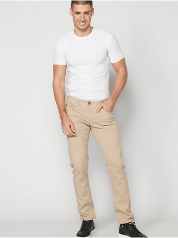 KOROSHI Jeans Stretch Regular Fit Farben in beige