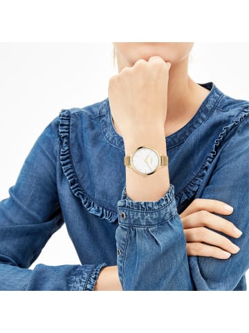 s.Oliver Armbanduhr Charming Time in gold