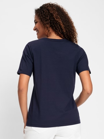 WITT WEIDEN Kurzarm-Shirt in marine