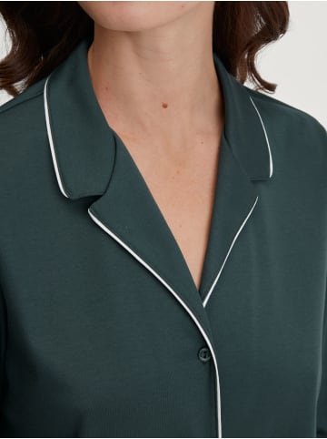 Calida Pyjama in Deep Emerald Green