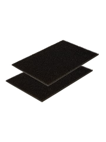 Astra Outdoor Fußmatte SEASON 2ER SET 2 in Schwarz