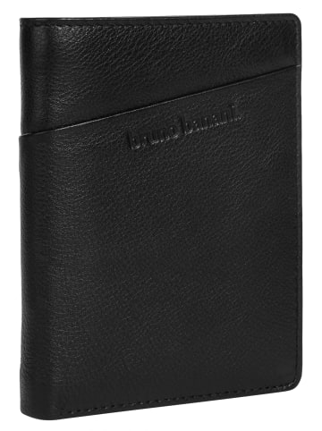 Bruno Banani Geldbörse echt Leder in schwarz