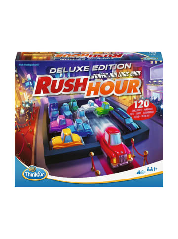 Thinkfun Logikspiel Rush Hour - mit Fahrzeugen in Metalloptik, ab 8 Jahre