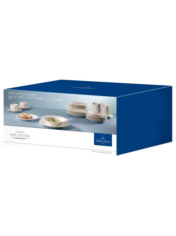 Villeroy & Boch 30er Set Kombiservice New Cottage Basic in weiß
