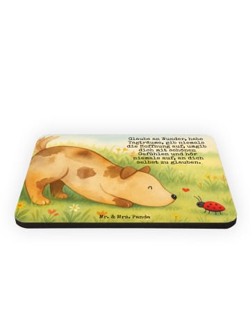 Mr. & Mrs. Panda Kühlschrankmagnet Hund Marienkäfer Design mit S... in Weiß