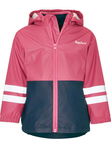 Playshoes Regen-Jacke 3-in-1 in marine/beere
