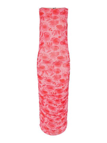Pieces Maxikleid in Pink Tulle