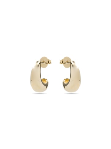 Luxenter Ohrringe Sanky mit 18 Karat Gelbgold-Finish – 22 mm – SANKY