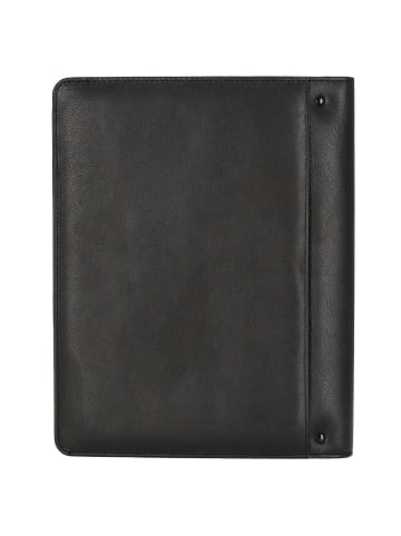 Alassio Cremona II A4 - Schreibmappe 32 cm (black) in schwarz