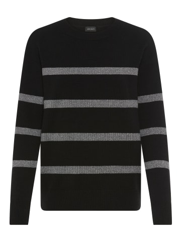 Laura Scott Strickpullover in schwarz glitzer