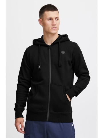 !SOLID Kapuzensweatjacke in schwarz