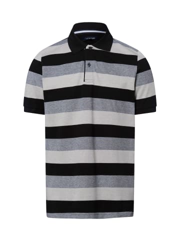 Andrew James Poloshirt in schwarz grau