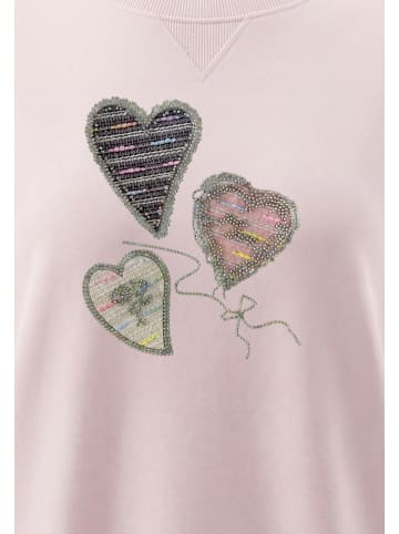 myMo Women Sweatshirt in Light Rose