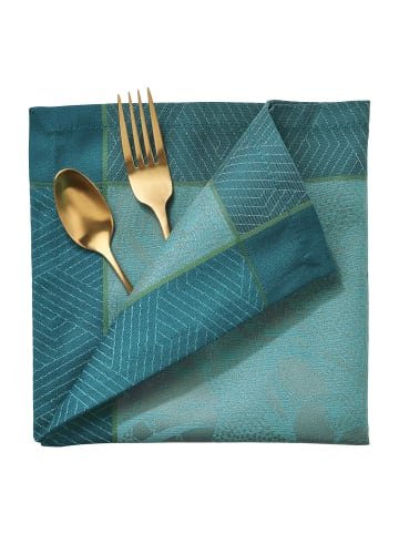 Butlers Butlers Serviette GREEN HOUSE in Blau