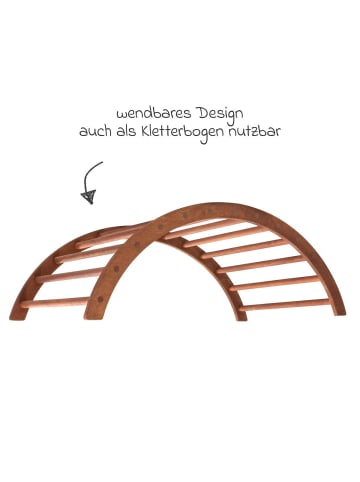 FITWOOD Schaukelliege LAAKSO - Braun in brown