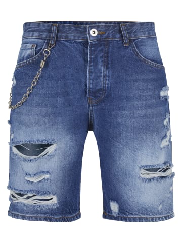 2Y Premium Jeans Shorts in blue