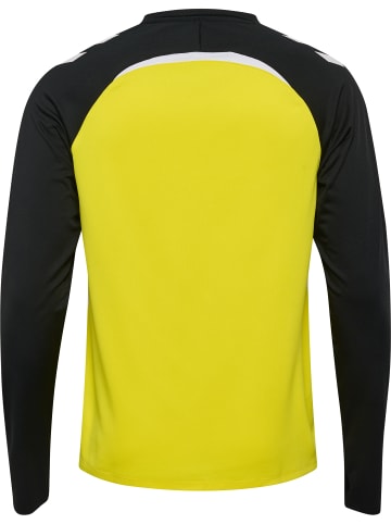 Hummel Sweatshirt Daumenlöcher Hmllead Erwachsene in BLAZING YELLOW/BLACK