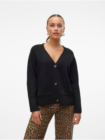 Vero Moda Strickjacke in Black