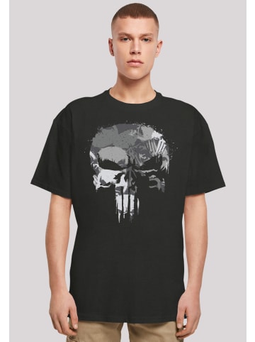 F4NT4STIC Oversize T-Shirt Marvel Punisher Skull in schwarz