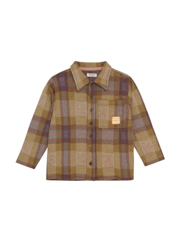 Noppies Hemd Redkey in Check Pattern Light Brown
