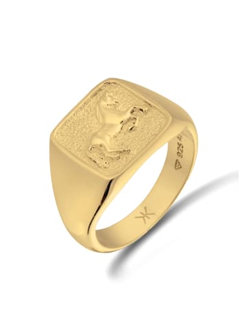KUZZOI Ring 925 Sterling Silber in Gold