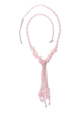 collezione alessandro Lange Kette " Ella " in rosa