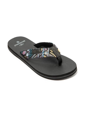 Brasileras Zehentrenner "Azteca" in Schwarz