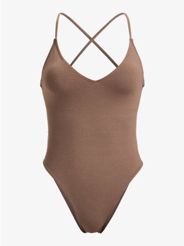 Roxy Badeanzug Lasca in Taupe