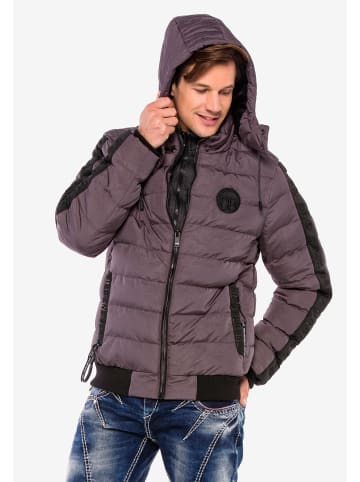 Cipo & Baxx Winterjacke in Grey