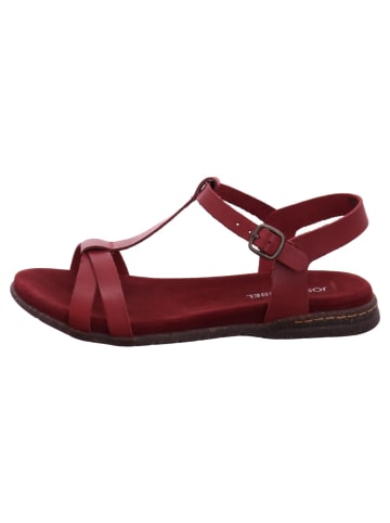 Josef Seibel Damensandalette sportlich flach Sandale in  Rot