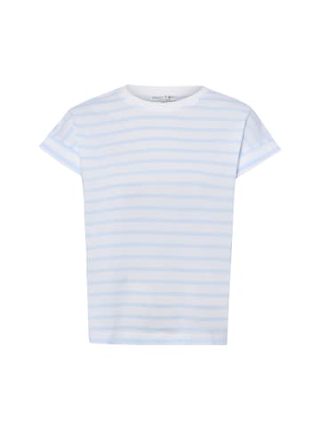 Marie Lund Shirt in weiß hellblau
