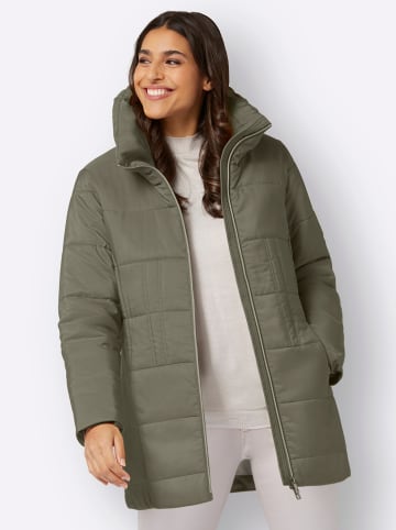Sieh an! Steppjacke in khaki