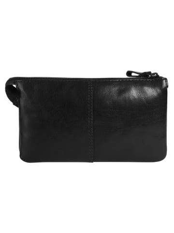 SPIKES & SPARROW Umhängetasche CROSS BODY MINI echt Leder in schwarz